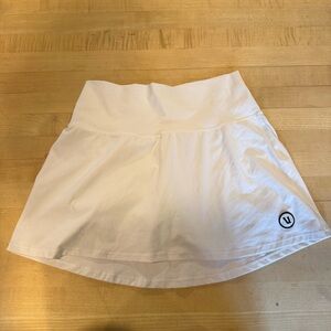 Vuori Volley White Women's Skirt